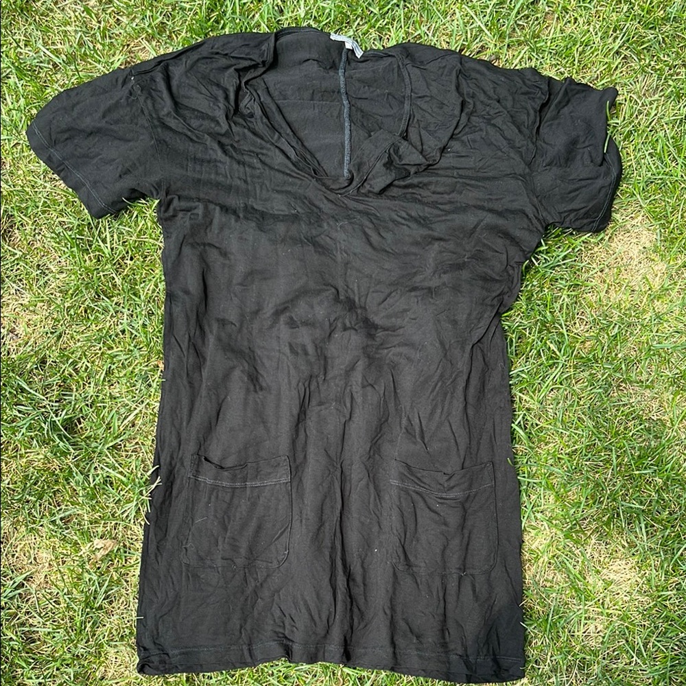 James Perse Black Mini Dress